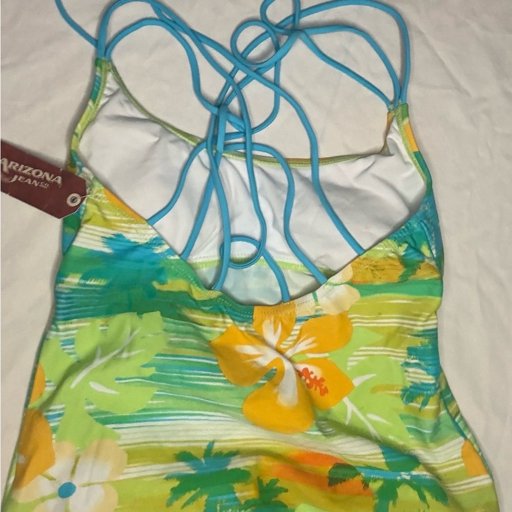 Colorful Floral Tankini Top - Picture 7 of 7